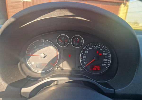 Audi A3 cena 16500 przebieg: 250000, rok produkcji 2007 z Olesno małe 22